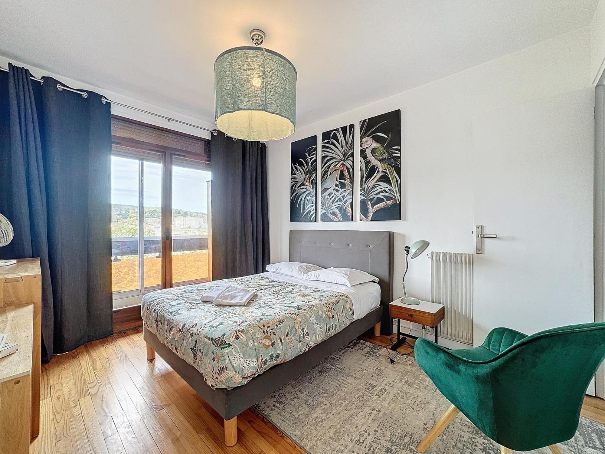 La Lassolas - Charmant T2 Avec Balcon Et Garage Chamalières Dış mekan fotoğraf